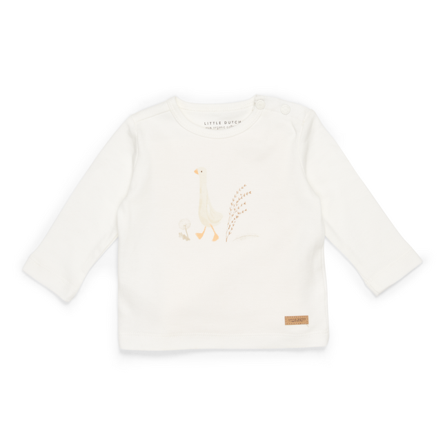 Little Dutch Shirt Lange Mouw Little Goose Walking White