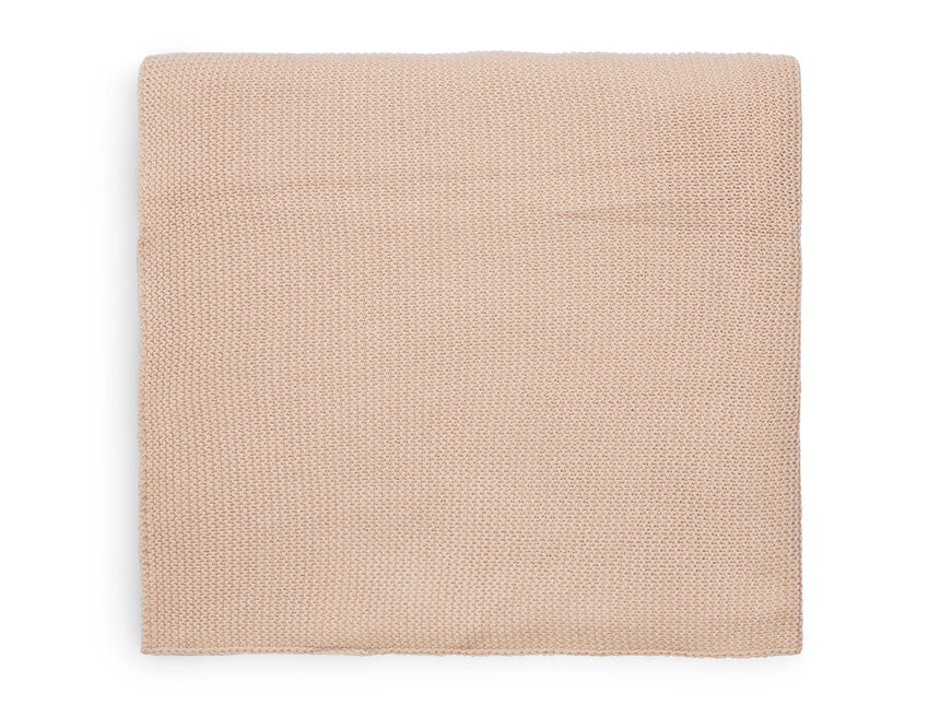 Jollein Wiegdeken Basic Knit Pale Pink 75x100cm