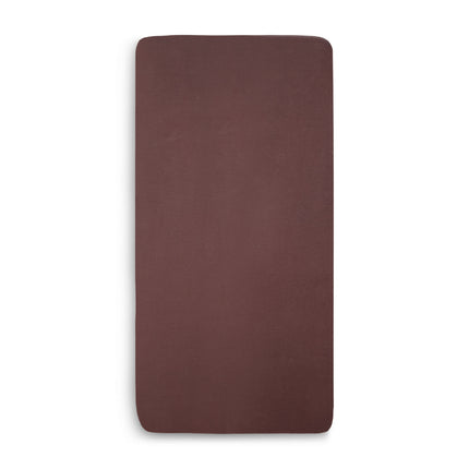 Jollein Hoeslaken Jersey Chestnut 40x90cm