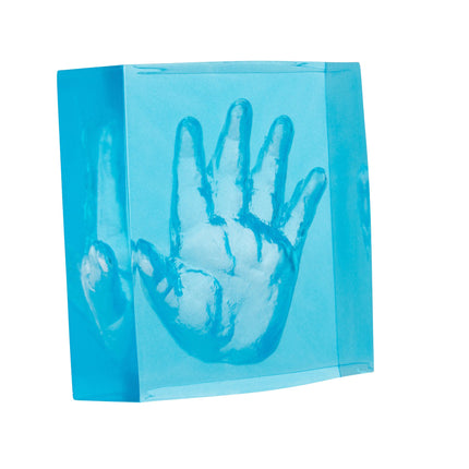 Dooky Fotolijst Crystal Memories 2D Hand Voet Afdruk 10X10Cm