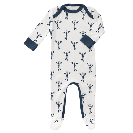 Fresk Baby Pyjama Met Voet Lobster Indigo Blue