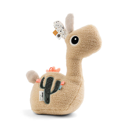 Done by Deer Educatief Speelgoed Knuffel Met Spiegel Lalee Sand