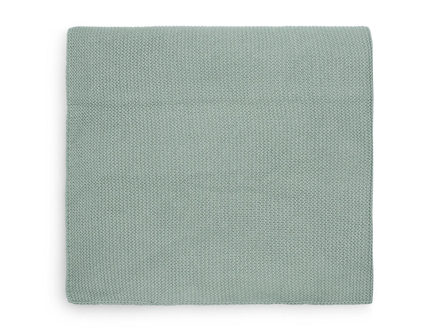 Jollein Ledikantdeken Basic Knit Forest Green 100x150cm