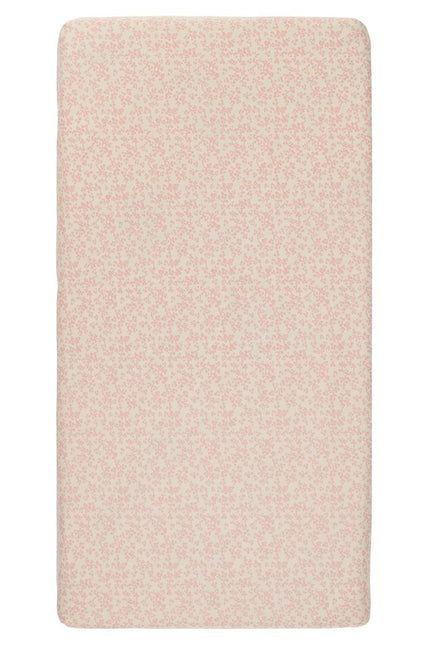 Noppies Hoeslaken Botanisch Popeline Voor Wieg Misty Rose 40x80cm