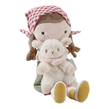 Little Dutch Knuffelpop Boerin Rosa met Schaap