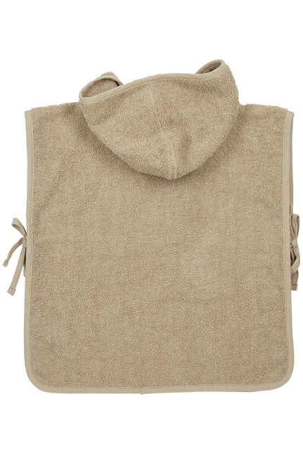 Meyco Badponcho 1-3 Jaar Basic Badstof Sand