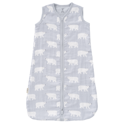 Fresk Slaapzak Baby Muslin Polar Bear 2-laags