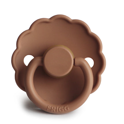 Frigg Speen Maat 2 Daisy Peach Bronze Silicone