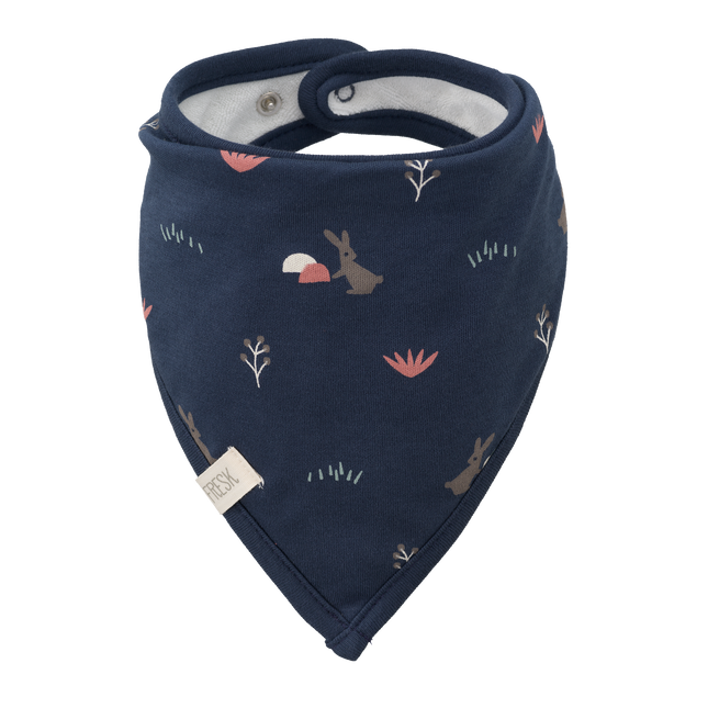 Fresk Slabbetje Rabbit Bandana Mood Indigo