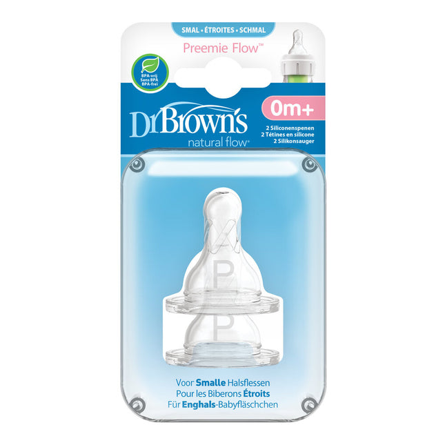 Dr. Brown's Tétine Premature Standard Bottle 2pcs