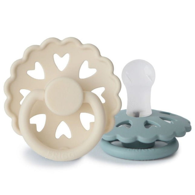 Frigg Speen Maat 1 Fairytale Ducking/Ole Lukoie Silicone 2-Pack