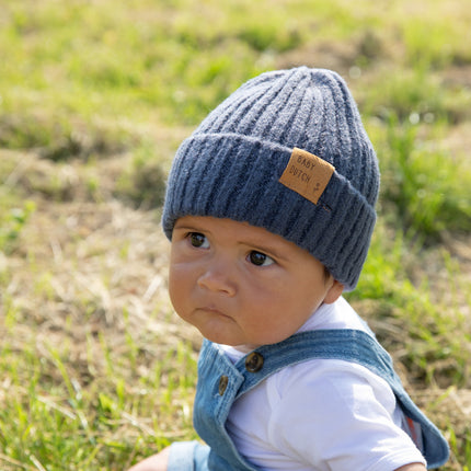 Baby Dutch Chapeau pour bébé bleu d'hiver