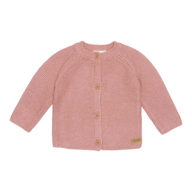 Little Dutch Baby Vestje Gebreid Vintage Pink