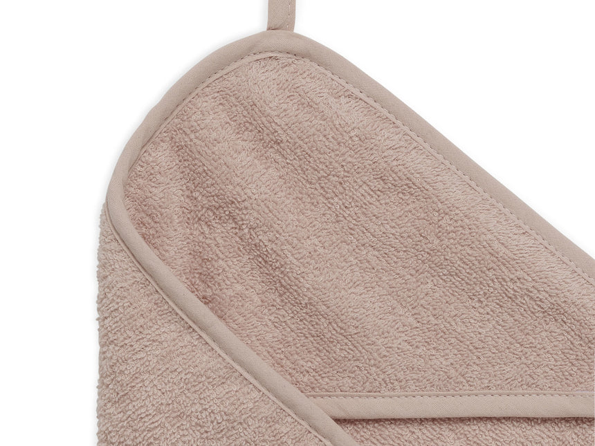 Jollein Badcape Baby Badstof Pale Pink 75x75cm