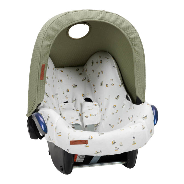 Little Dutch Maxi Cosi Zonnekap Autostoeltje 0+ Olive