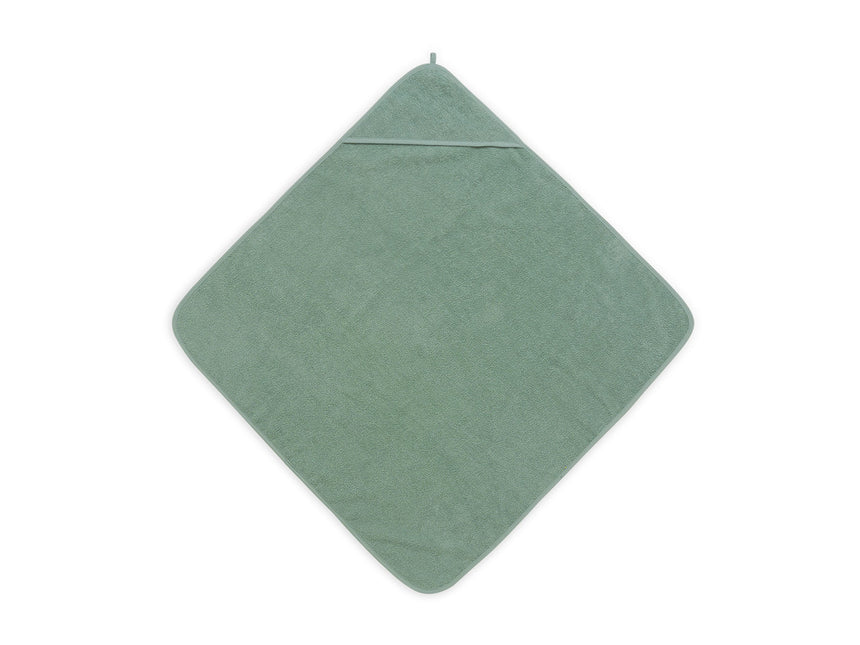 Jollein Badcape Baby Badstof Ash Green 75x75cm