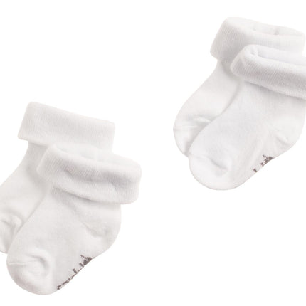 Noppies Babysokjes Beef White 2-Pack