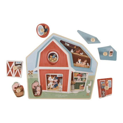 Little Dutch Puzzel Hout Little Farm