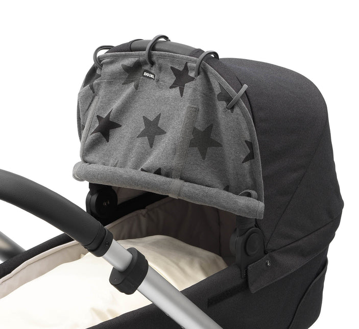 Dooky Zonnekap Kinderwagen Universal Cover Stars Grey Jade