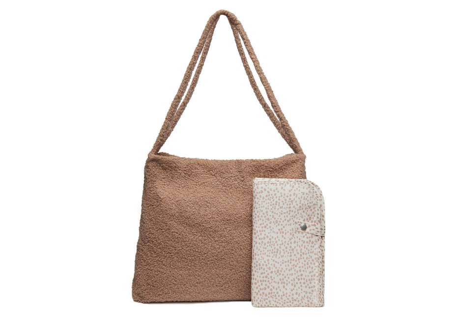 Jollein Luiertas Shopper Boucle Biscuit