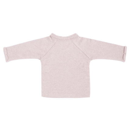 Baby's Only Overslag Shirt Baby Melange Classic Roze Prematuur