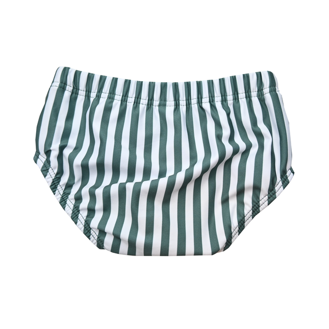 Slipstop Zwembroek Kind Green Bay Stripe Meisje