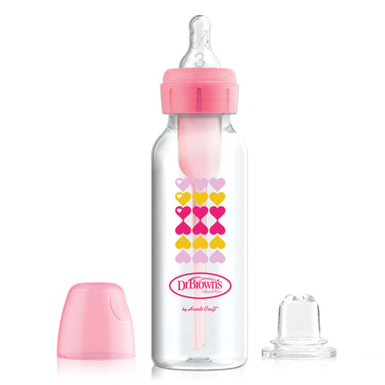 Dr. Brown's Options+ Bottle to Sippystarter kit SH 250ml pink