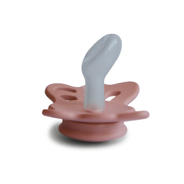 Frigg Speen Maat 1 Butterfly Anatomical Pretty Peach Silicone