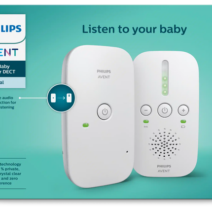 Philips Avent Philips Avent Babyfoon Dect Scd502/26