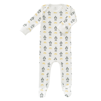 Fresk Baby Pyjama Met Voet Pinguin