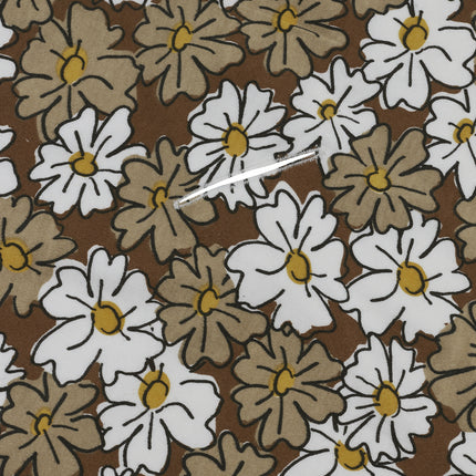 Meyco Badcape Baby 90X90cm Vintage Flower Taupe