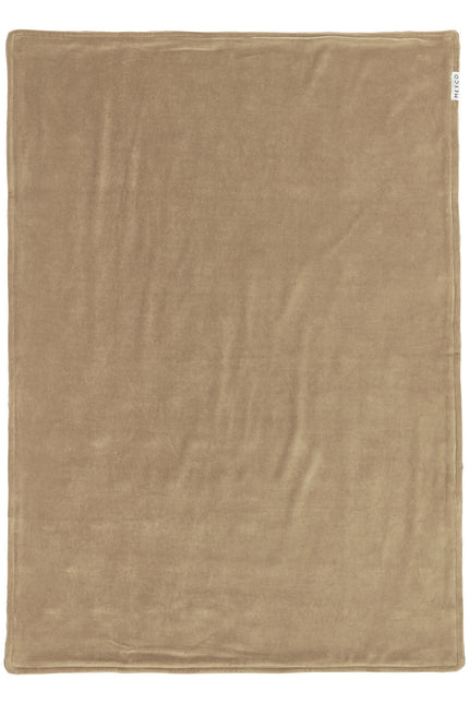 Meyco Wiegdeken Velvet Knots Taupe