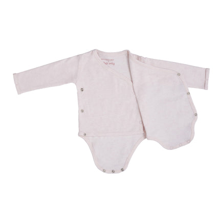 Baby's Only Romper Lange Mouw Melange Classic Roze