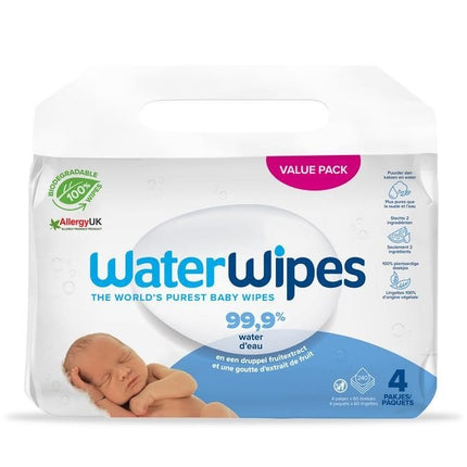 WaterWipes WaterWipes 240st (4 x 60 st)