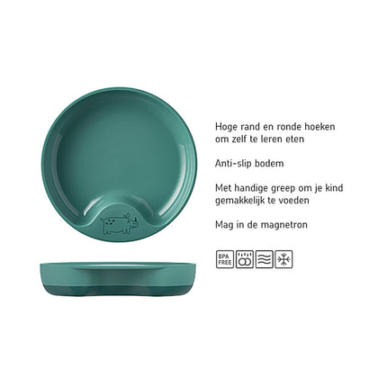 Mepal Babybord Mio Deep Turquoise