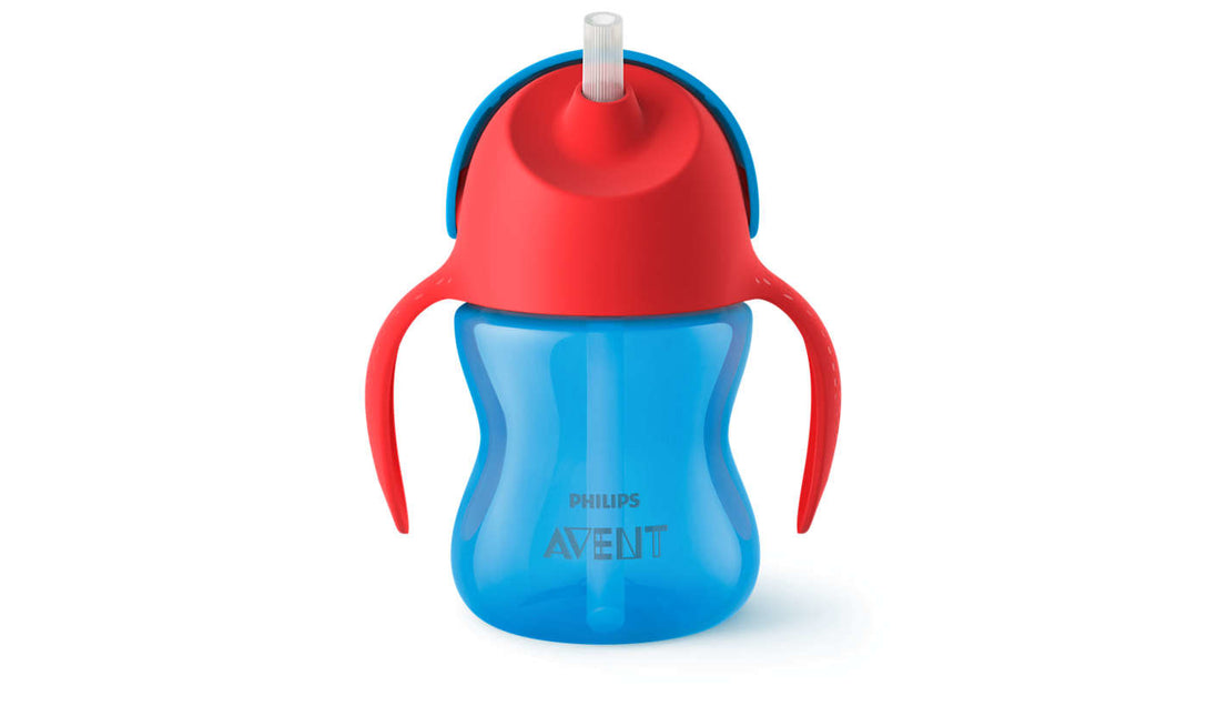 Philips Avent Rietjesbeker 200ml 9m+ Blauw