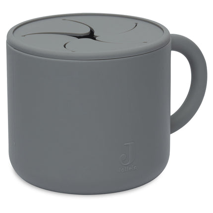 Jollein Snackbakje Silicone Storm Grey