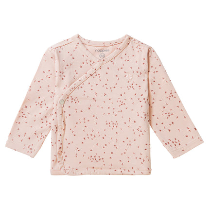 Noppies Overslag Shirt Baby Lange Mouwen Nantes Rose Smoke