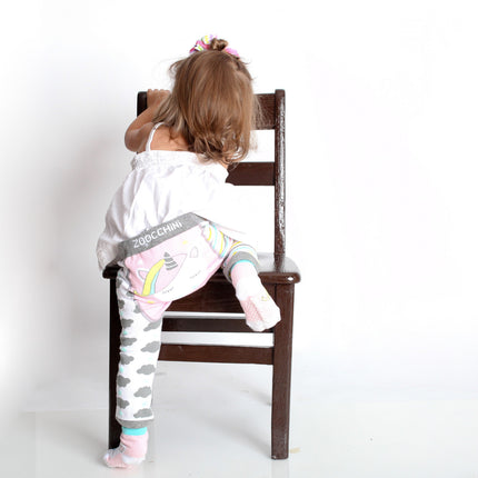 Zoocchini Baby Legging Allie The Alicorn Inclusief Sokjes 12/18mnd