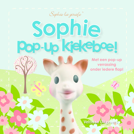 Sophie de Giraf Baby Boekje Pop-Up Boekje: Kiekeboe!