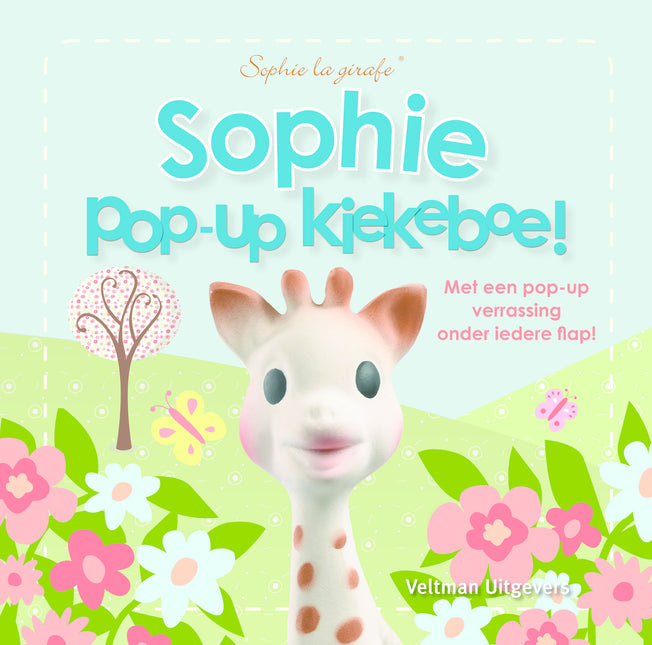 Sophie de Giraf Baby Boekje Pop-Up Boekje: Kiekeboe!