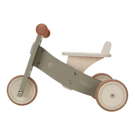 Little Dutch Loopfiets Driewieler Olive