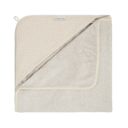 Baby's Only Badcape Baby Sky Warm Linen 75X85cm