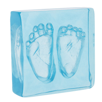 Dooky Fotolijst Crystal Memories 2D Hand Voet Afdruk 10X10Cm