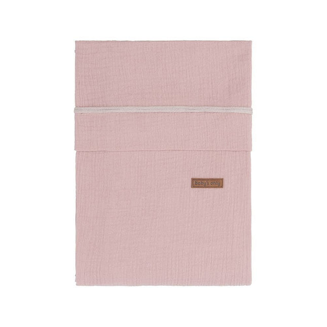 Baby's Only Dekbedovertrek Breeze Oud Roze 100x135cm