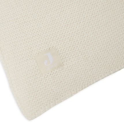 Jollein Ledikantdeken Basic Knit Ivory 100x150cm