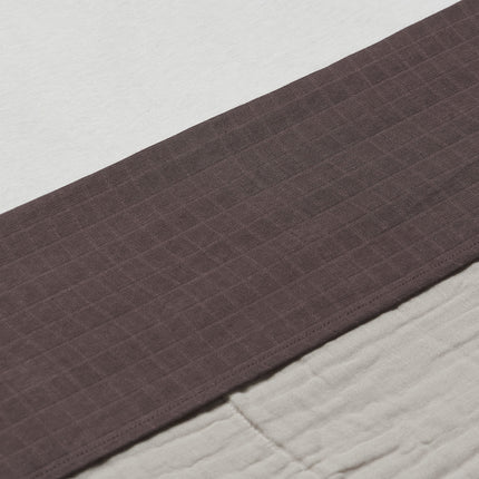 Jollein Wieglaken Wrinkled Cotton Chestnut 75x100cm