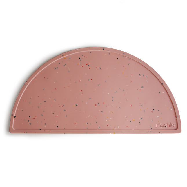 Mushie Placemat Pink Powder