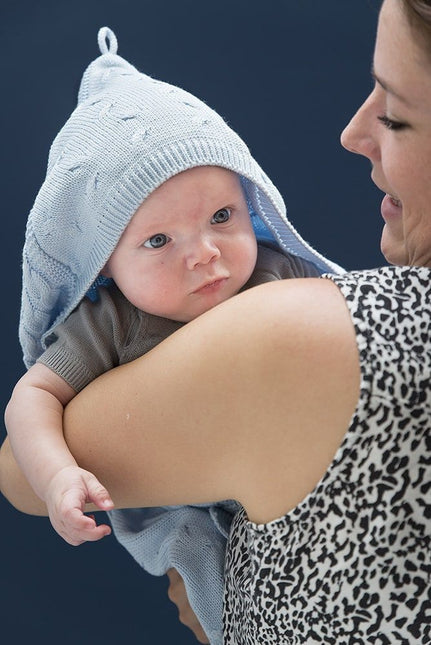 Baby's Only Wikkeldeken Baby Cable Baby Blauw