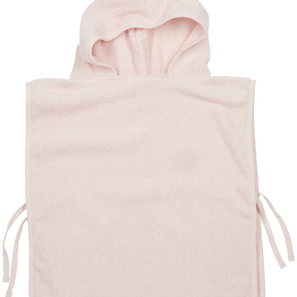 Meyco Badponcho 1-3 Jaar Basic Badstof Soft Pink